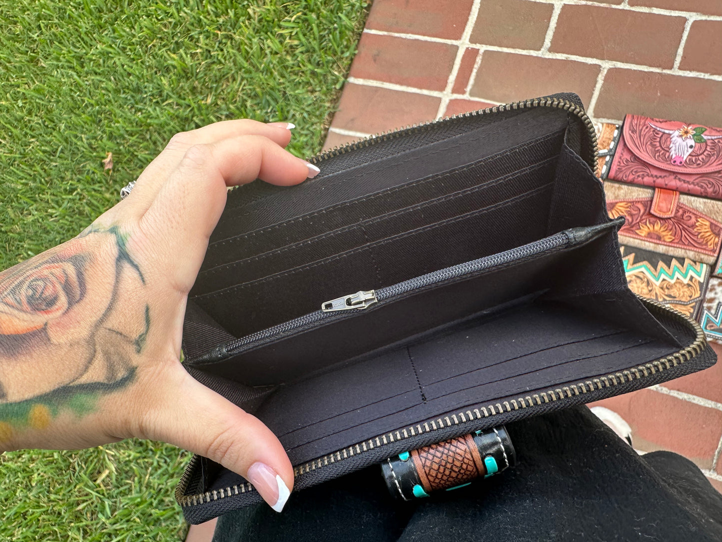 Cowhide wallet