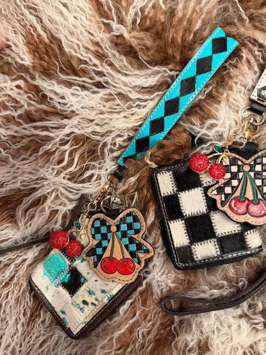 Wristlet-keychain-wallet combo