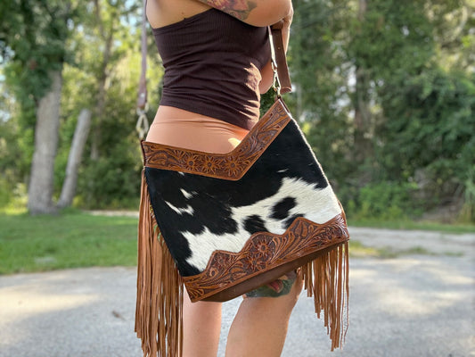 Tooled purse