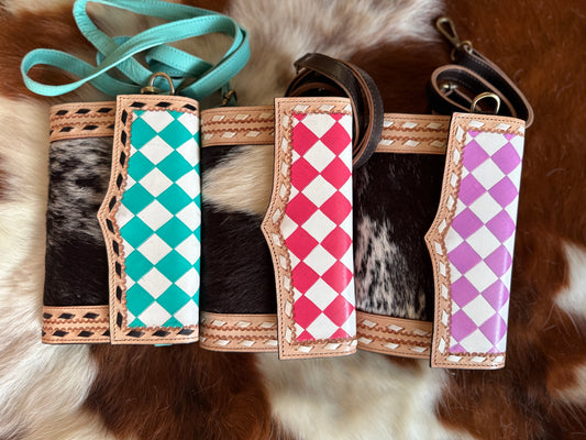 Crossbody wallet clutch 8”x5.75”