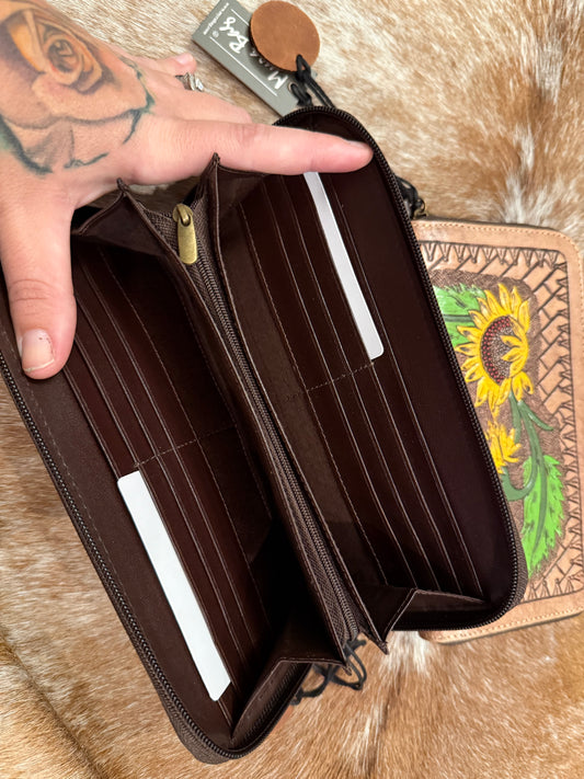 Sunflower wallet