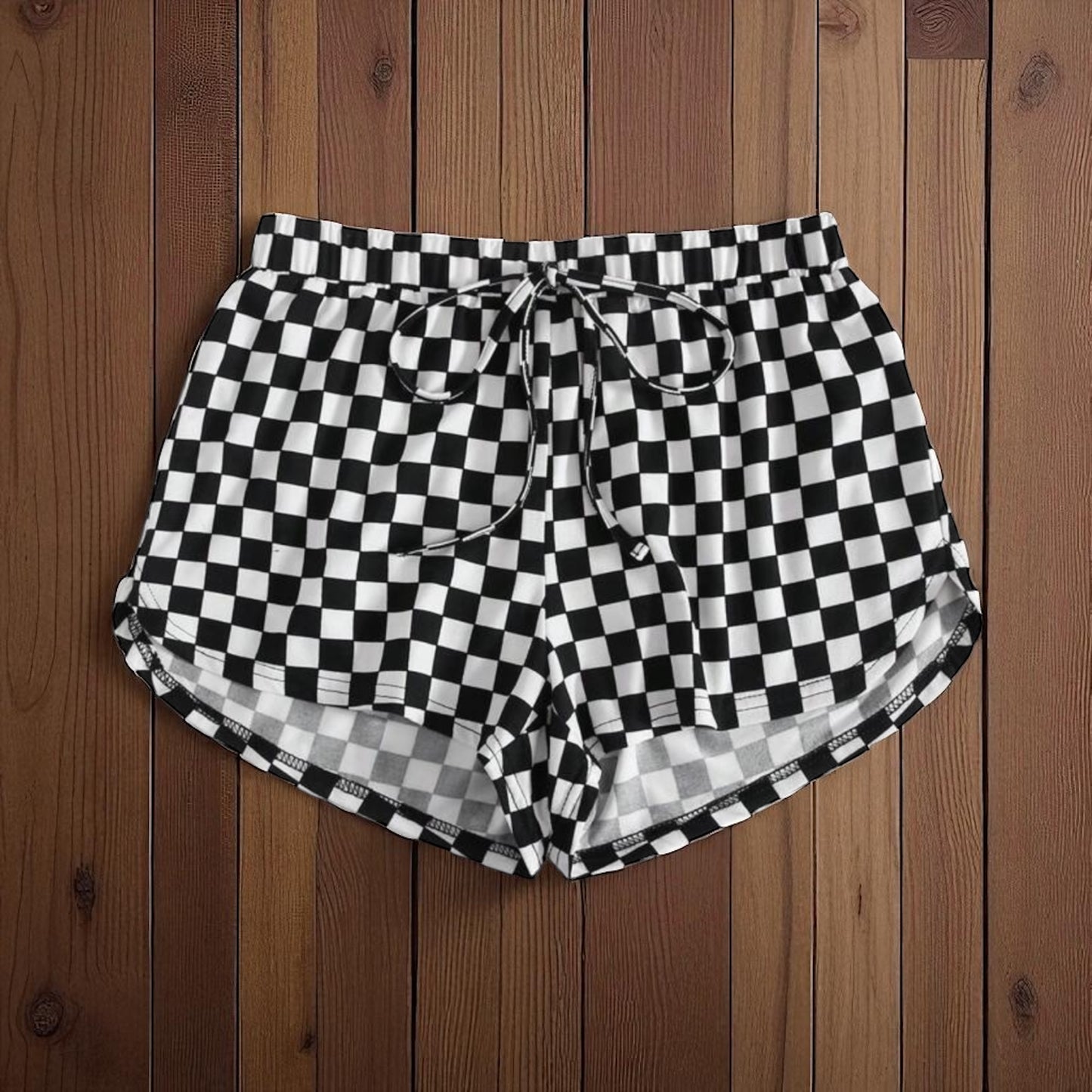 Checker Regular shorts, they fit tighter