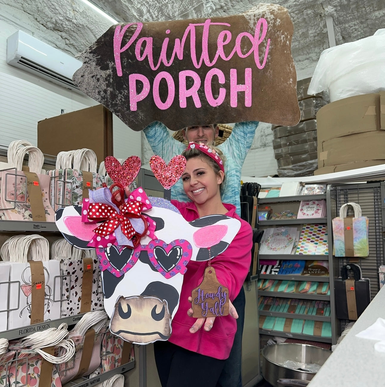 Valentine’s Day cow