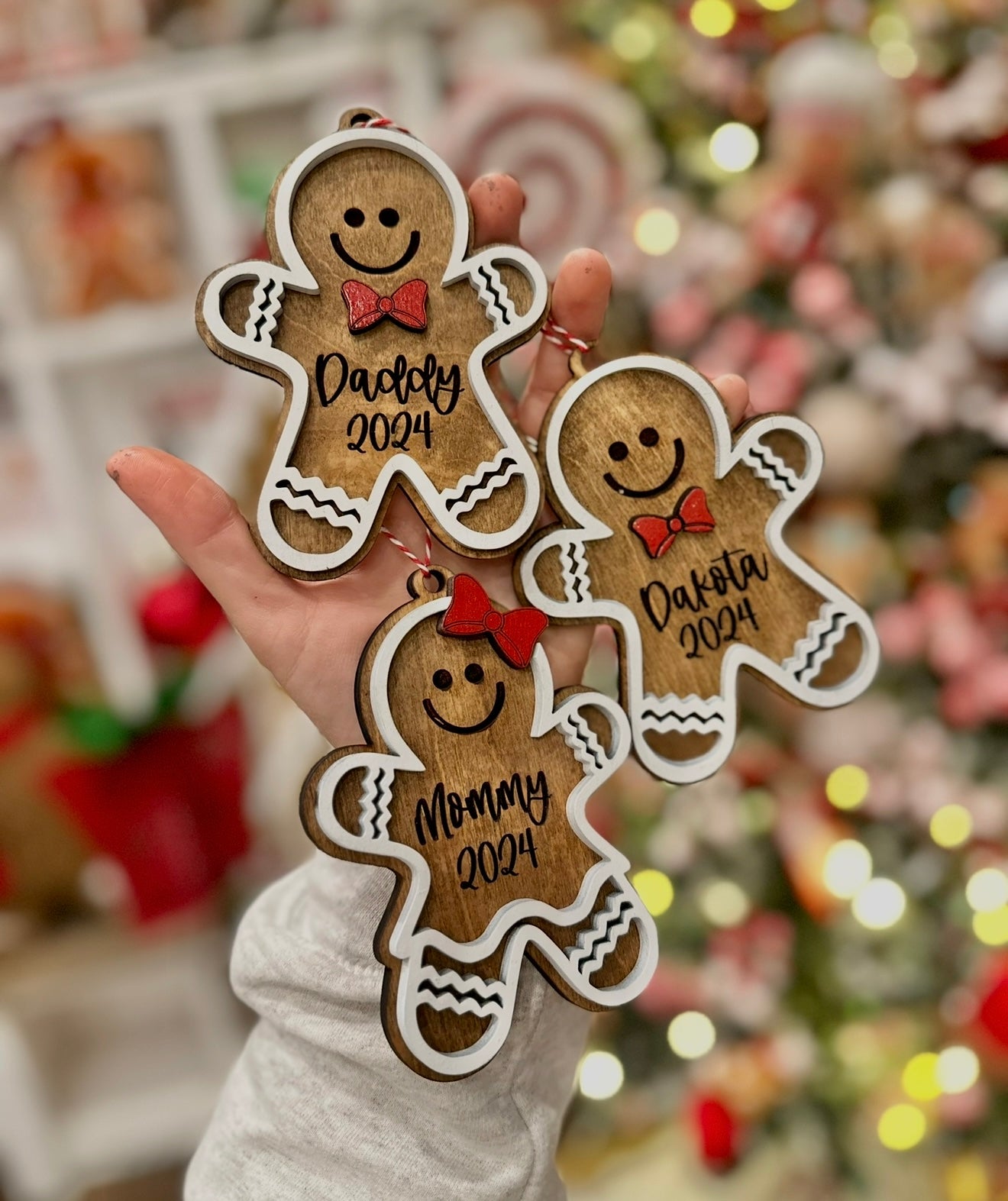 Gingerbread ornament this will have 2025 on it