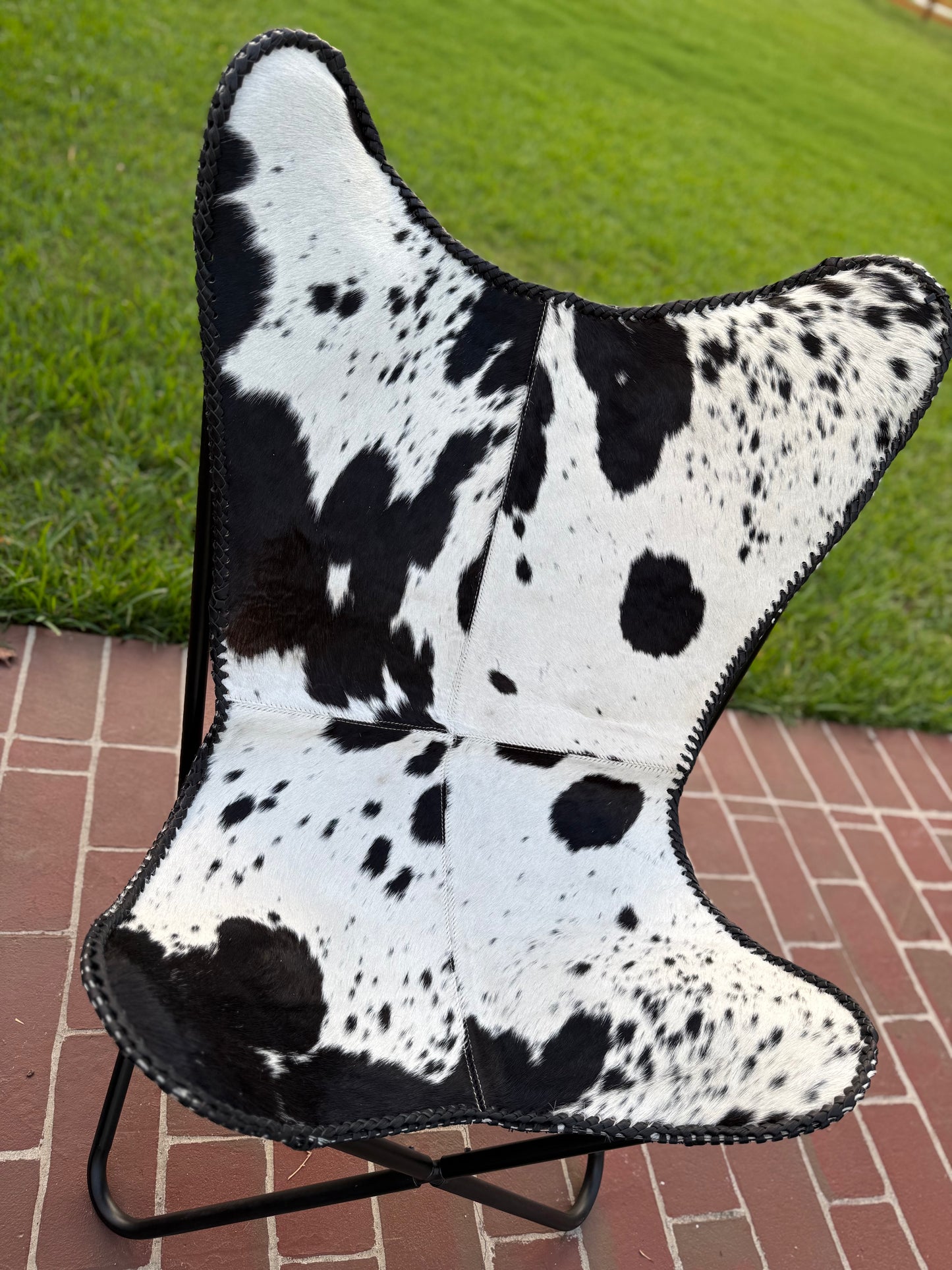 Cowhide chair