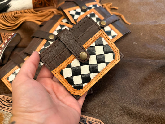 Checker Card holder