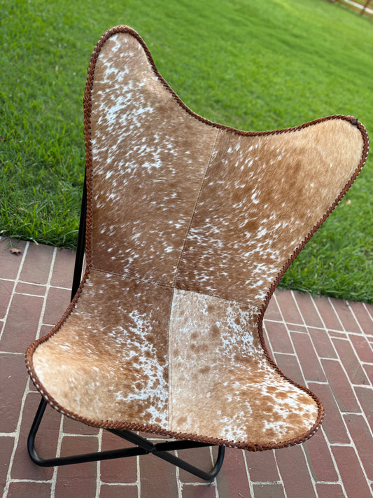 Cowhide chair