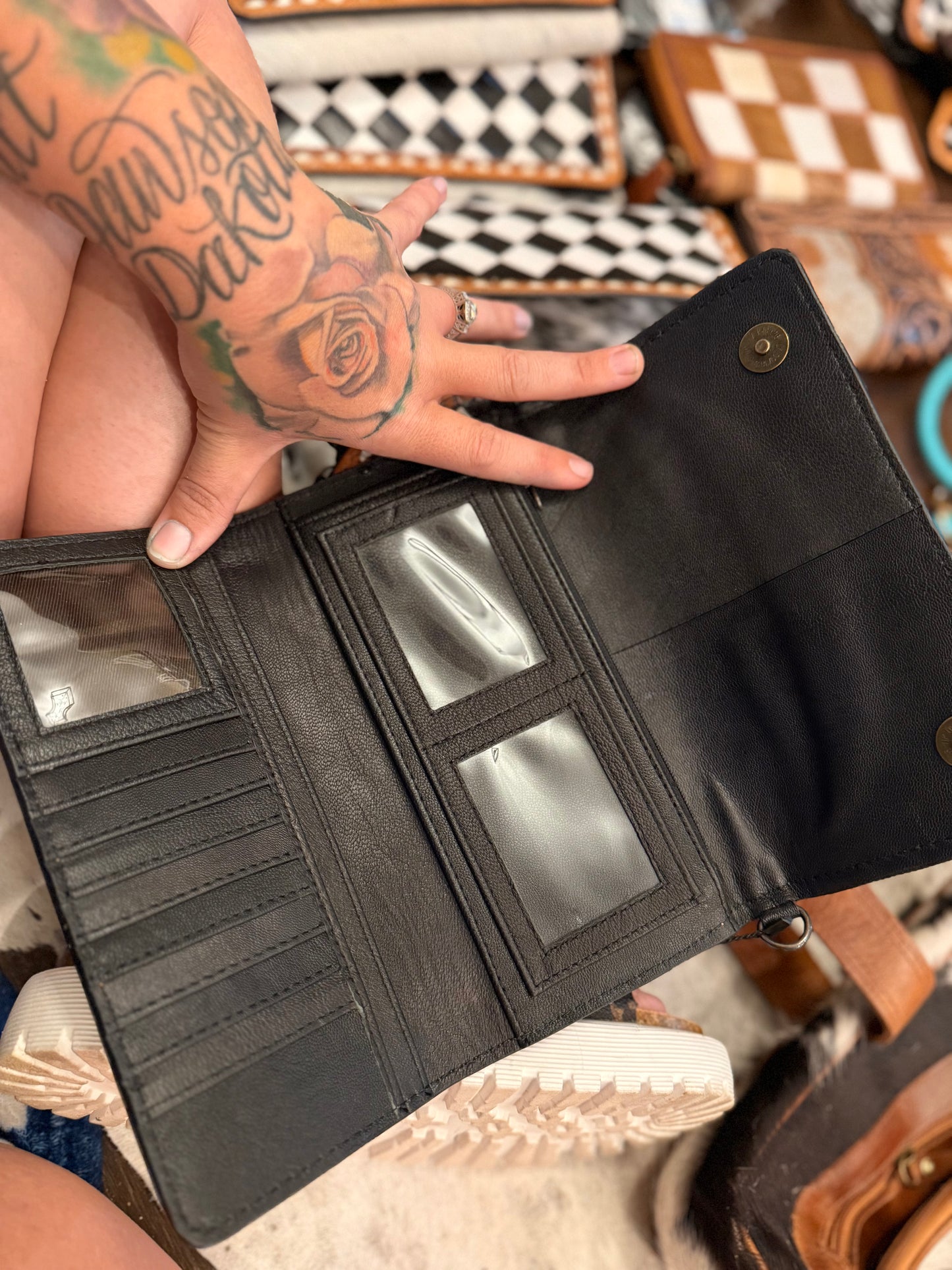 Checker wallet