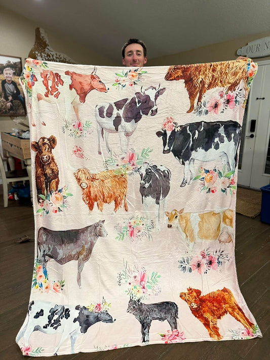 Large cow blanket