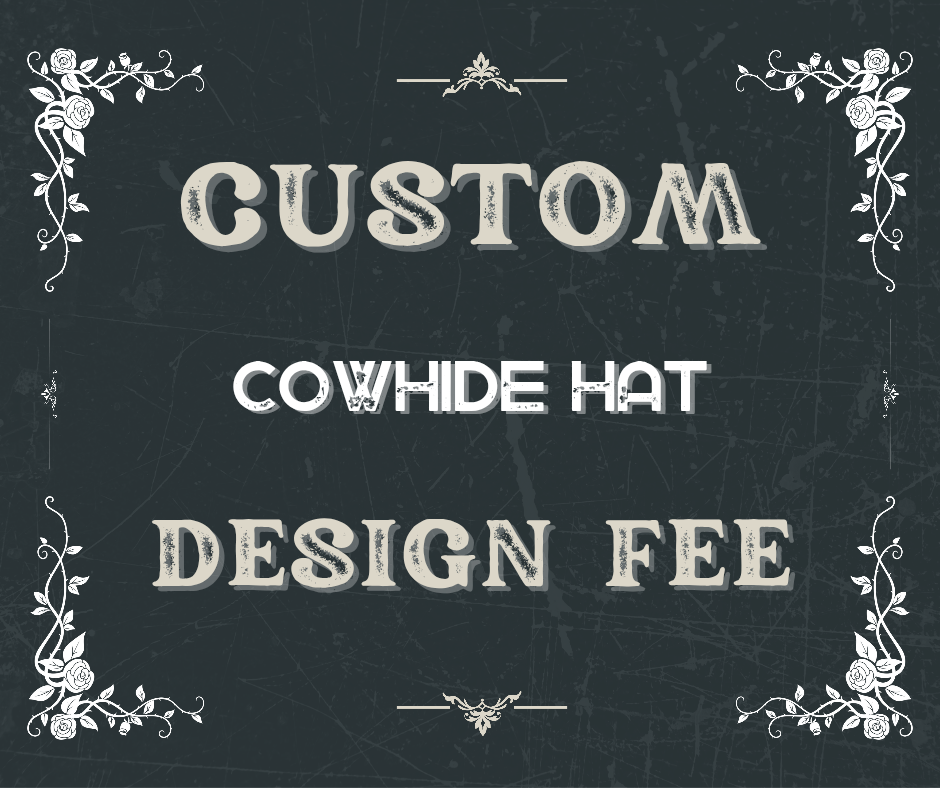 Custom hat design fee