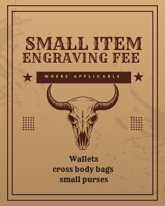 Engraving fee - small item