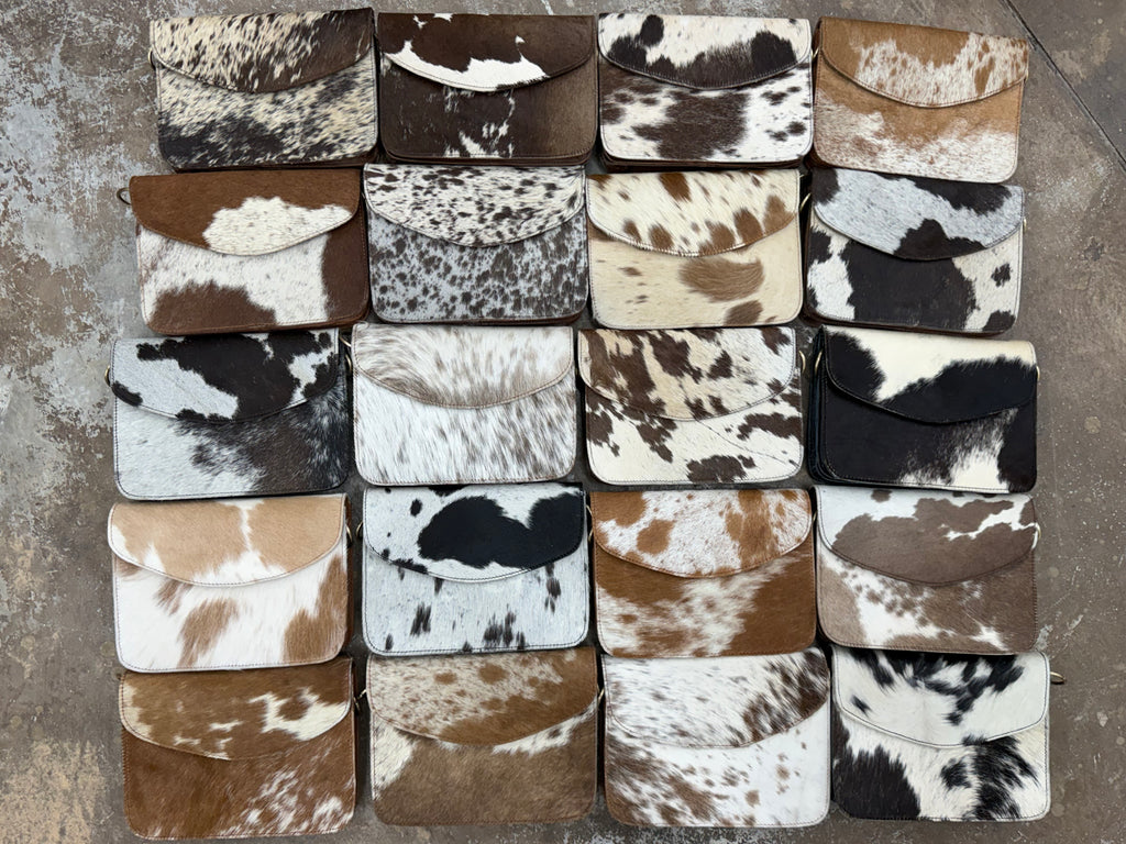 HALF OFF authentic cowhide CLEARANCE BAGS