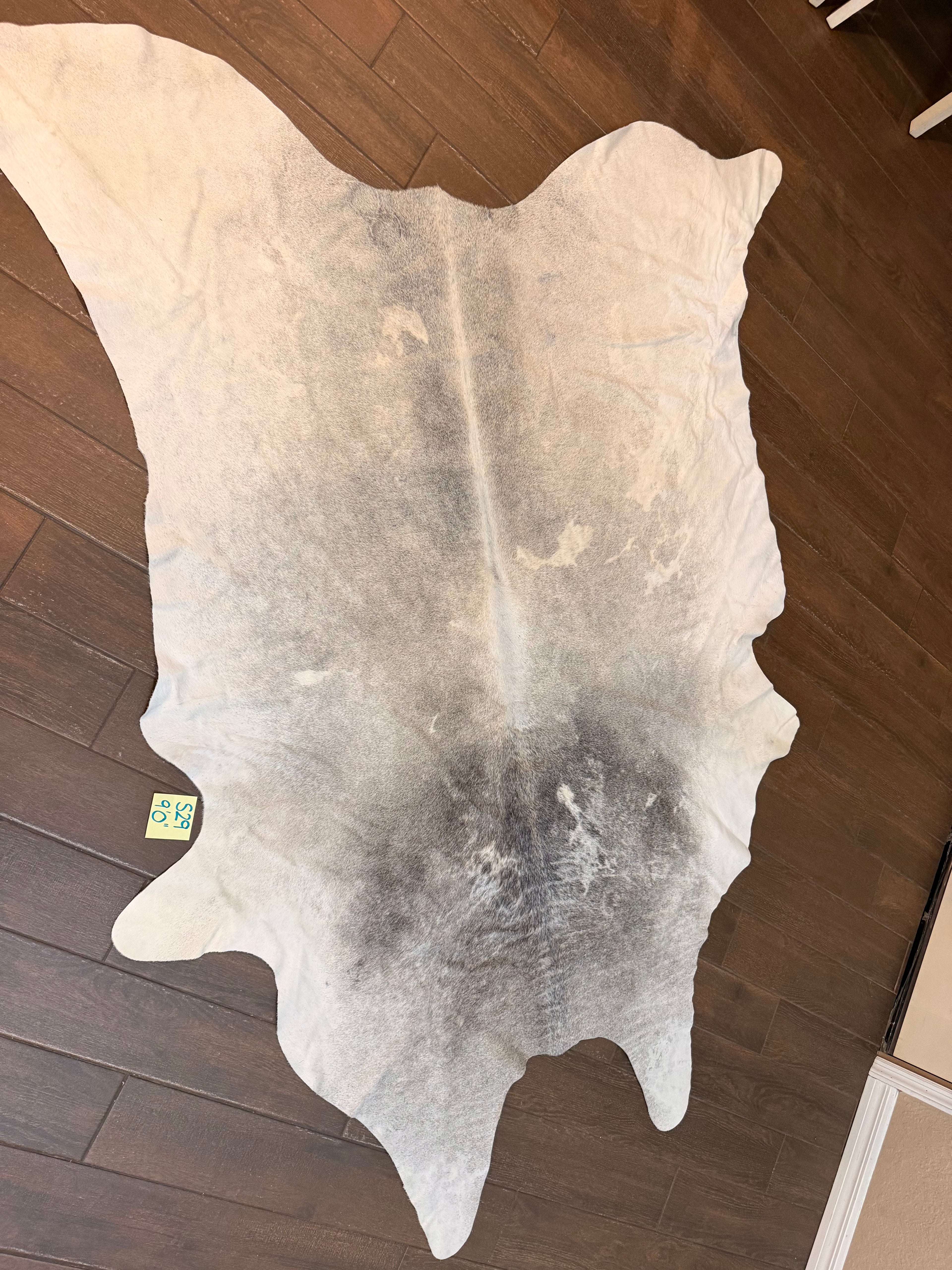 Full size cowhide (exotic)- # s29-9’