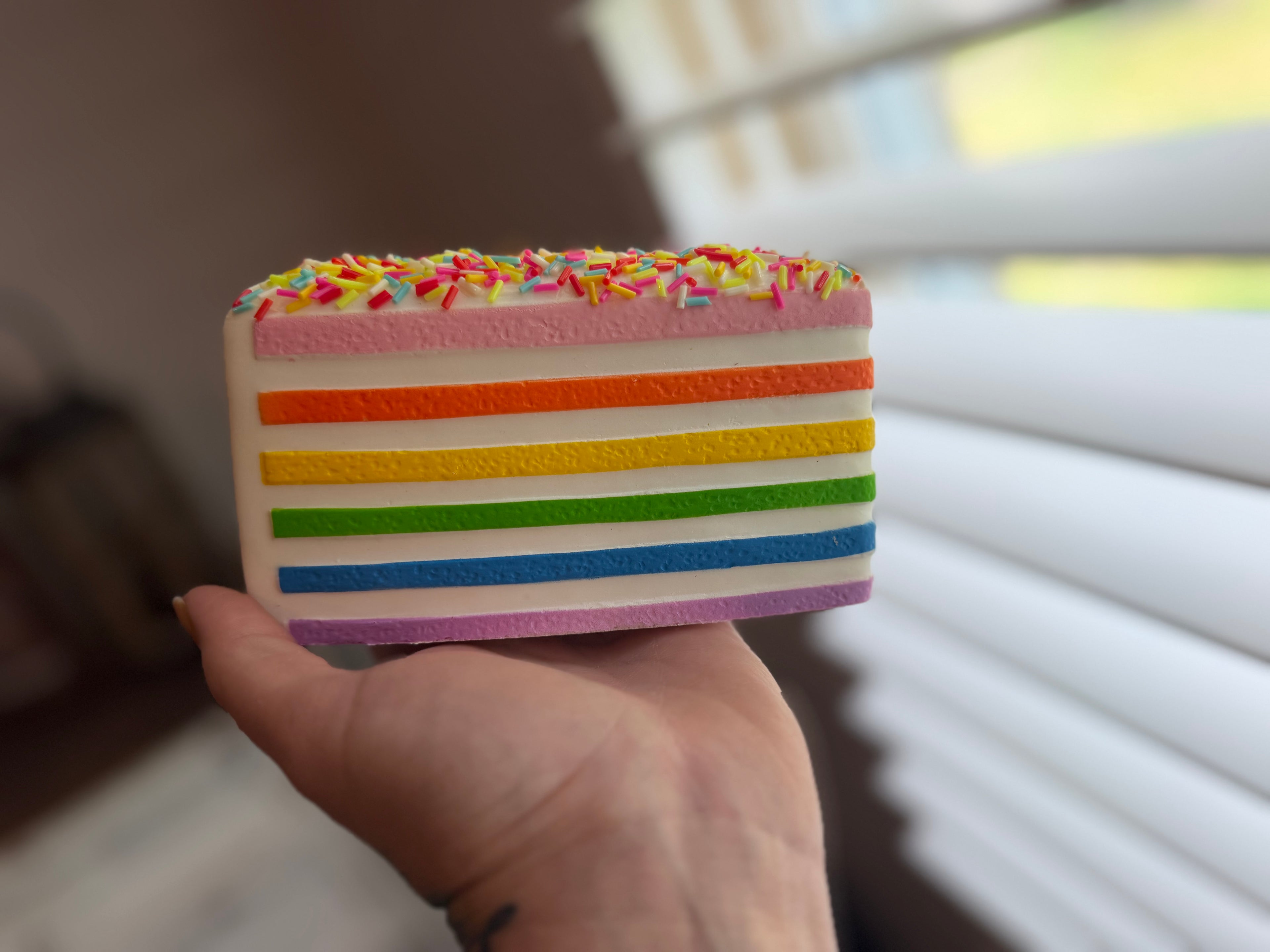 Squishy cake slice