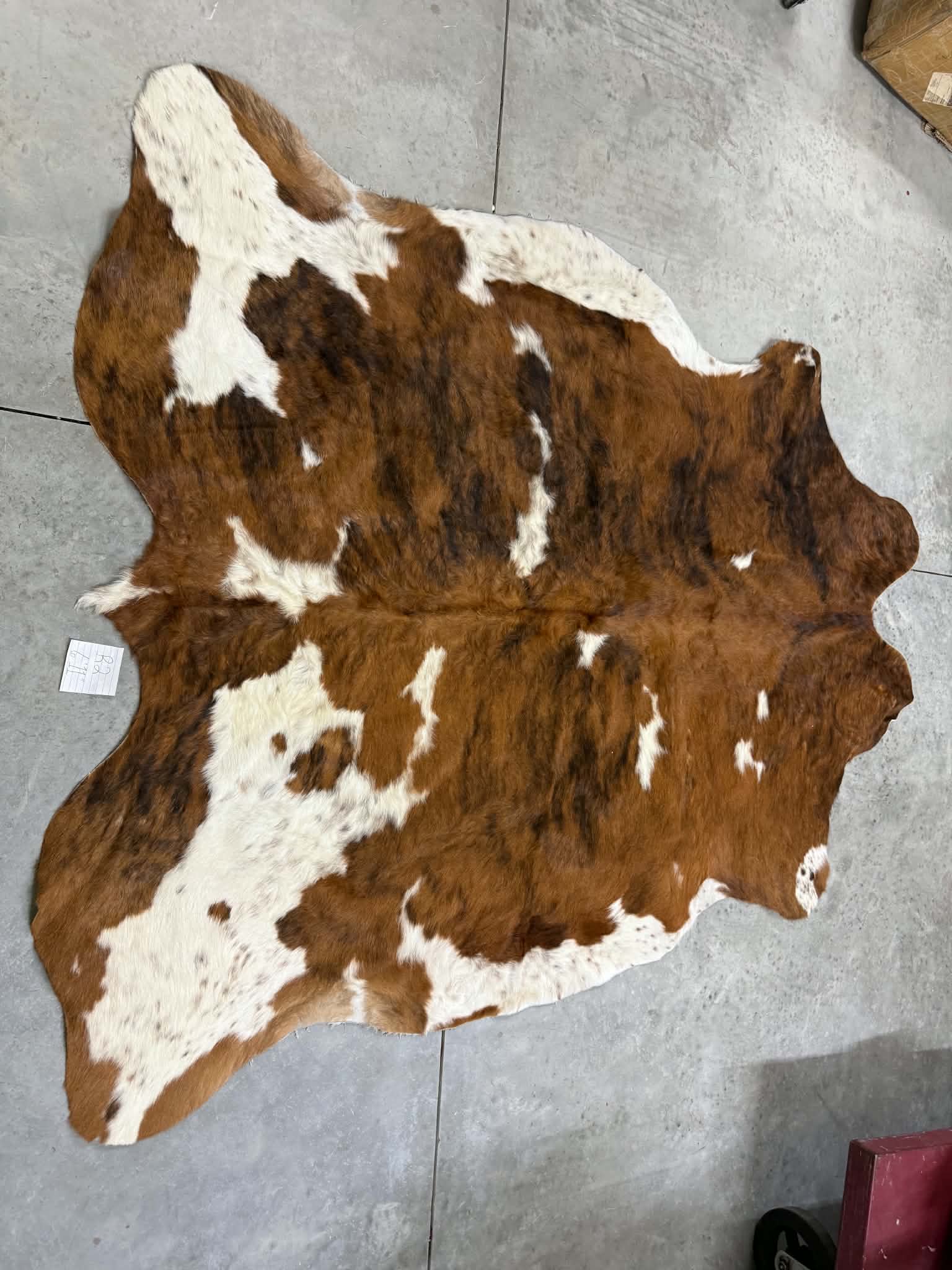 Full size cowhide- # R2-6’11”