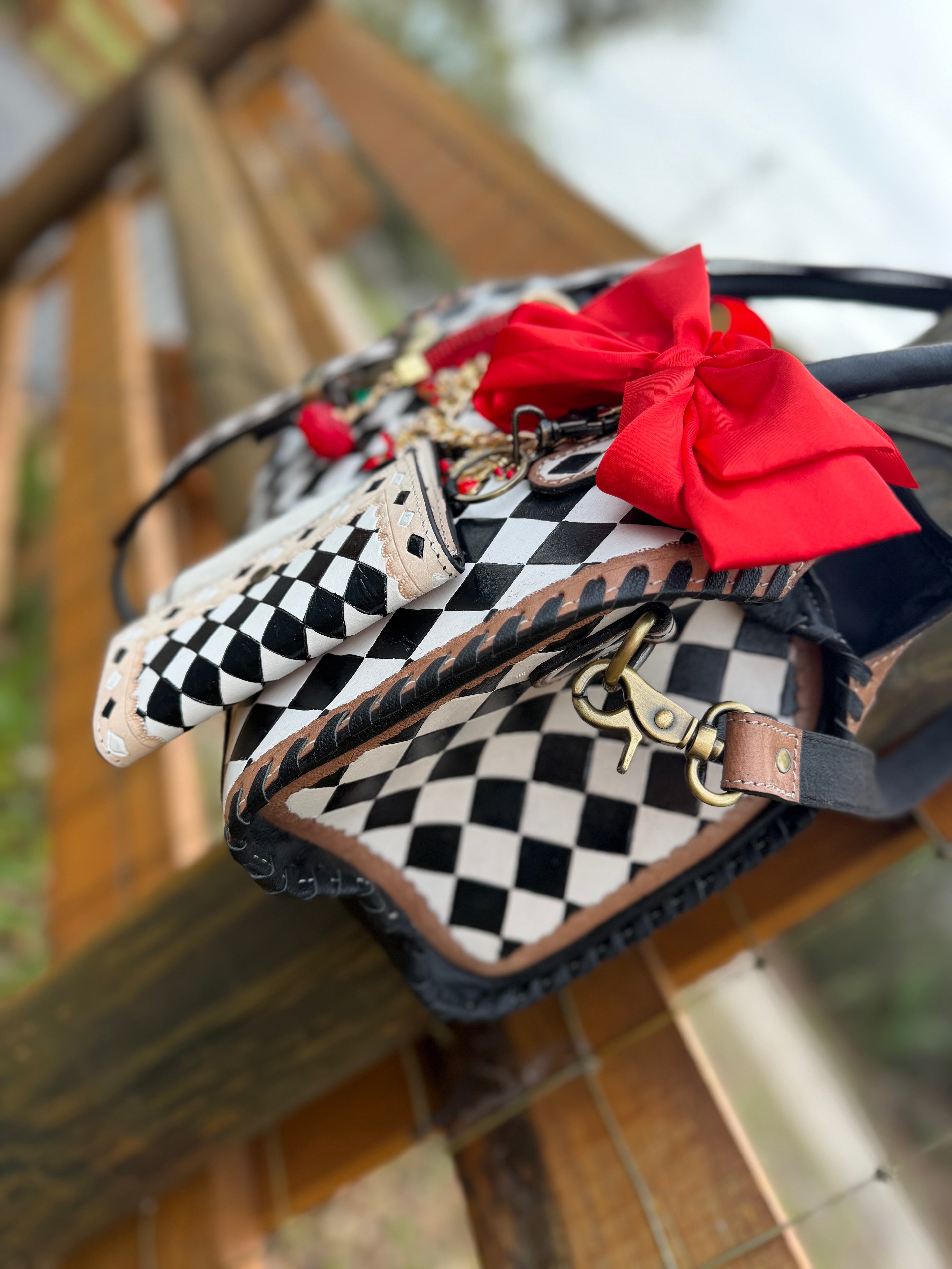 “Little Miss Cherry” Medium Speedy bag set. read description