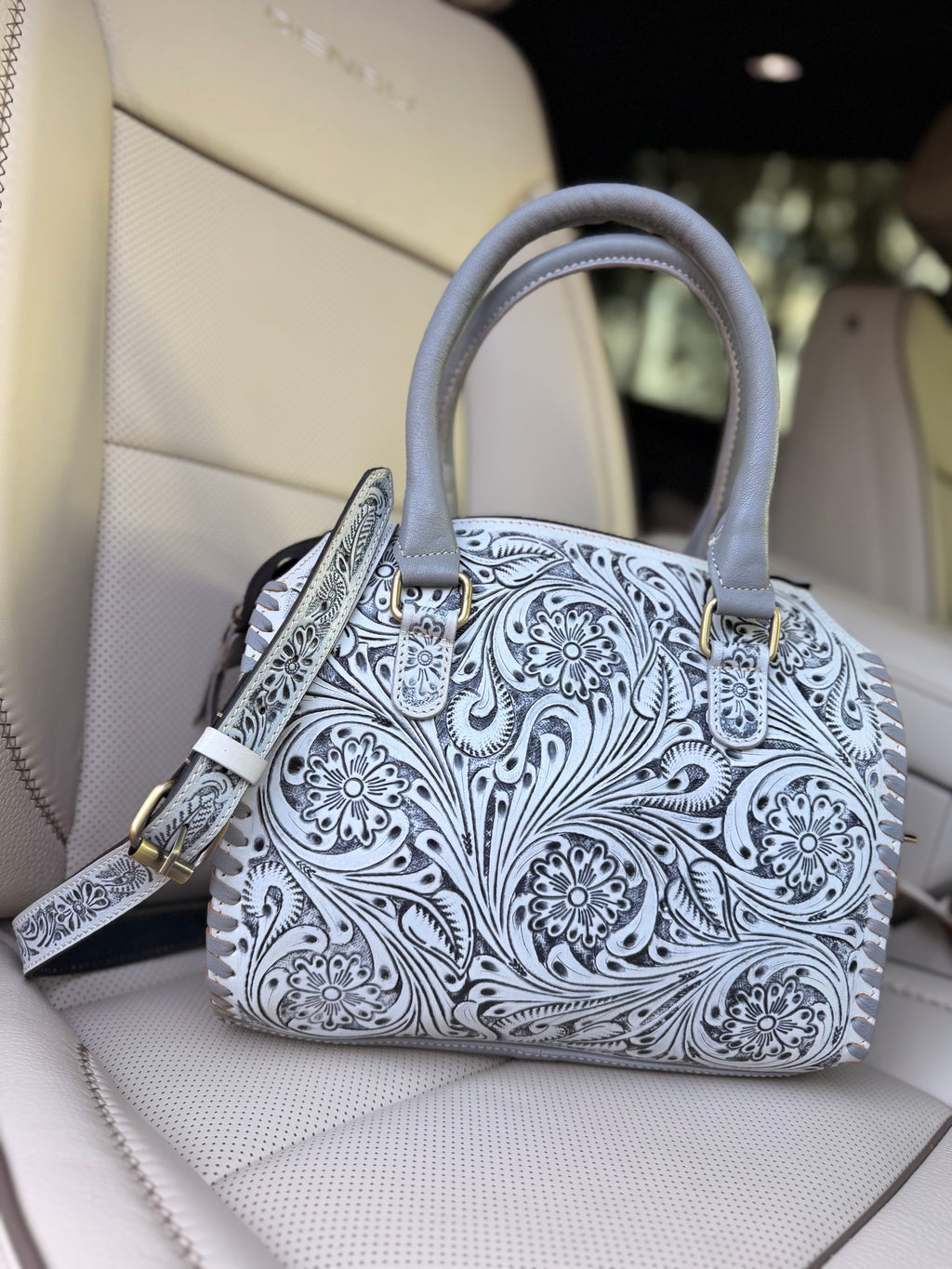 Grey slate speedy bag medium