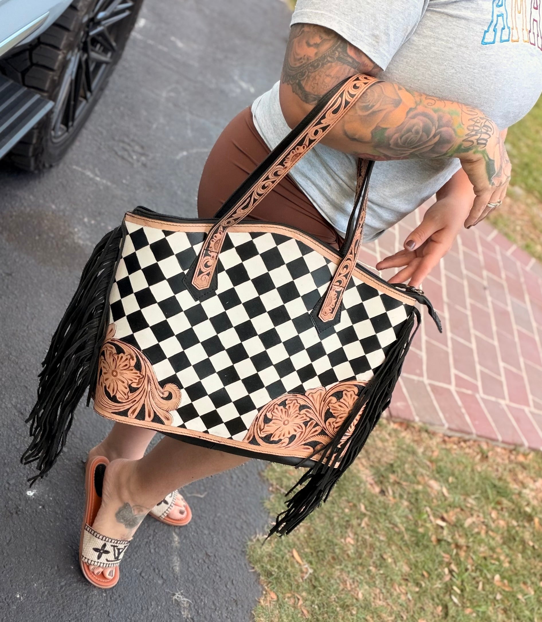 "The Lady Evangeline" Satchel by the Painted Porches