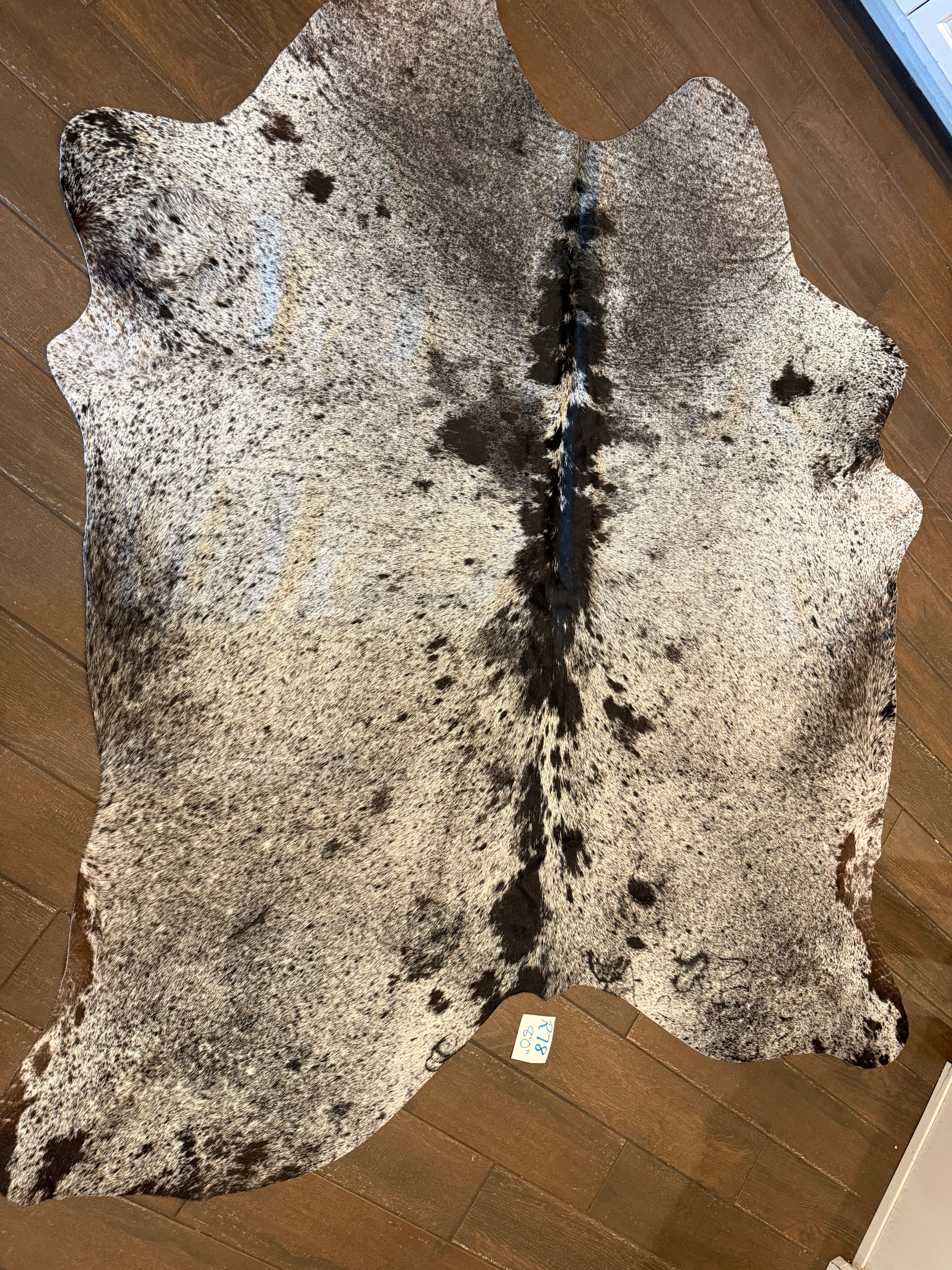Full size cowhide (exotic)- # R78-8’0”