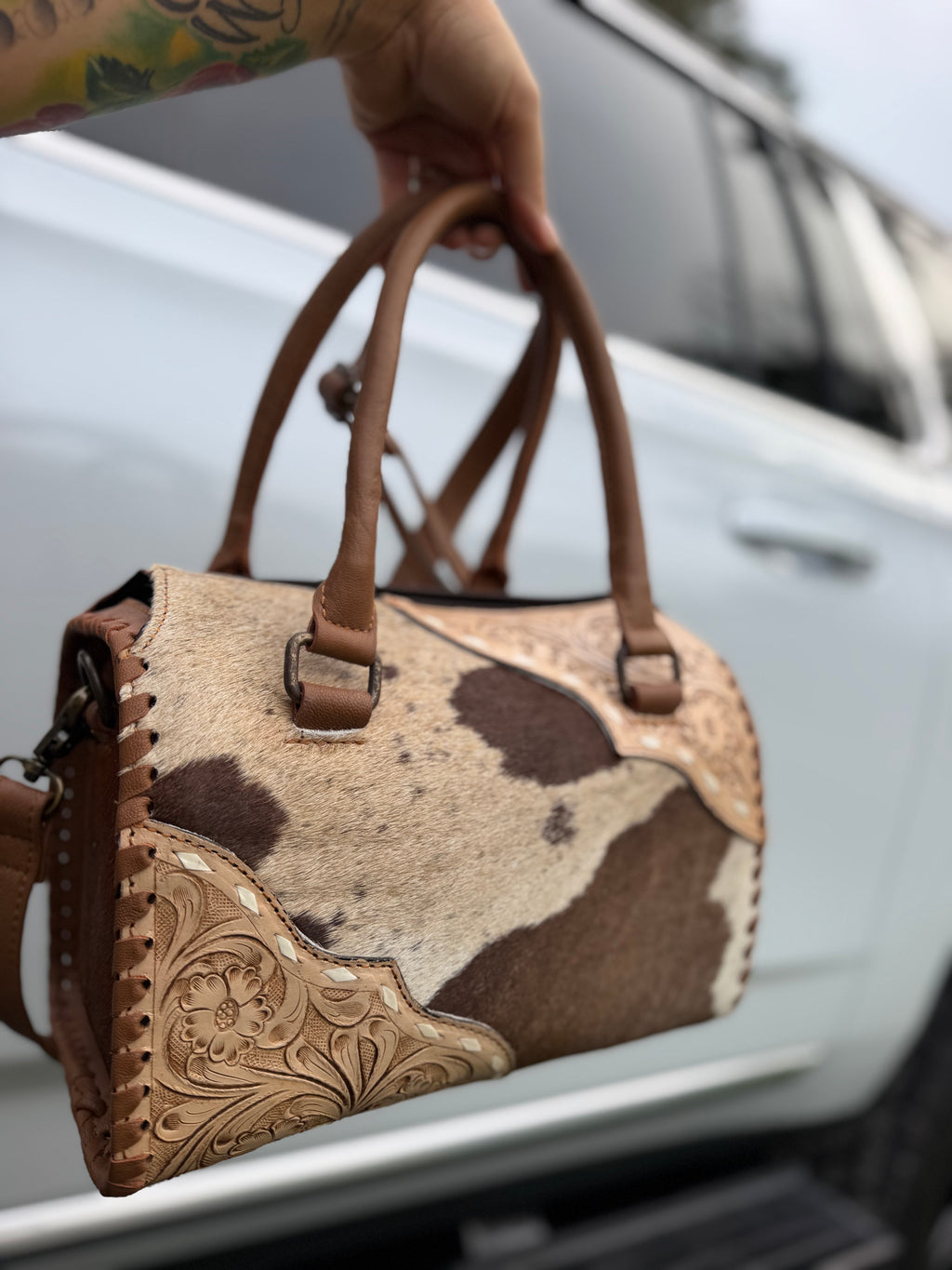 tooled leather speedy (M)