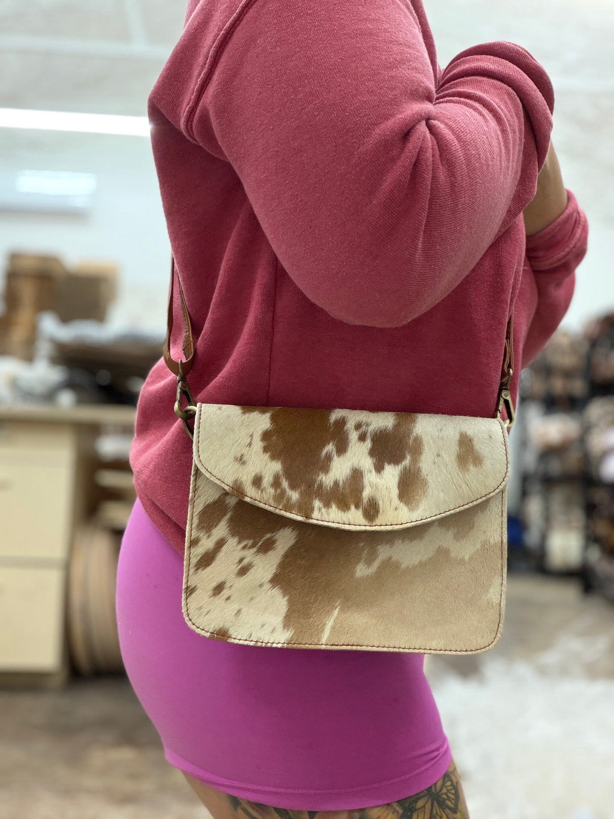 HALF OFF authentic cowhide CLEARANCE BAGS