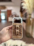 iPhone 17  PRO phone case tooled leather