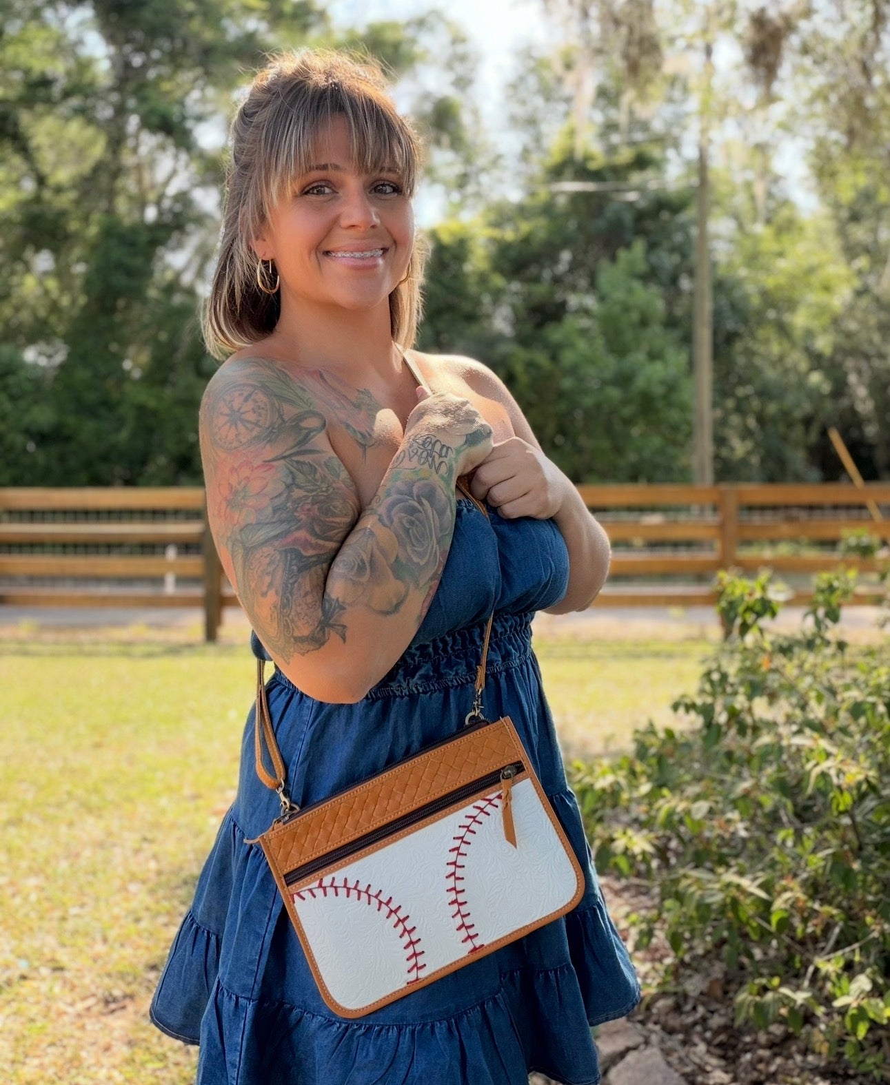 Baseball crossbody - exclusively for The Painted Porches