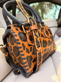 Cheetah (large print) speedy bag mini - exclusively for The Painted Porches