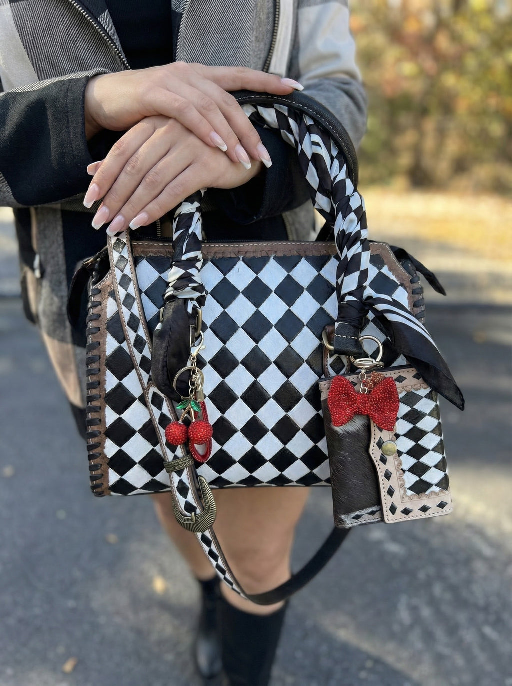 (Wallet combo) The Lady Luck soft back Medium Speedy bag set. read description