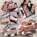 Tooled leather Card holder
