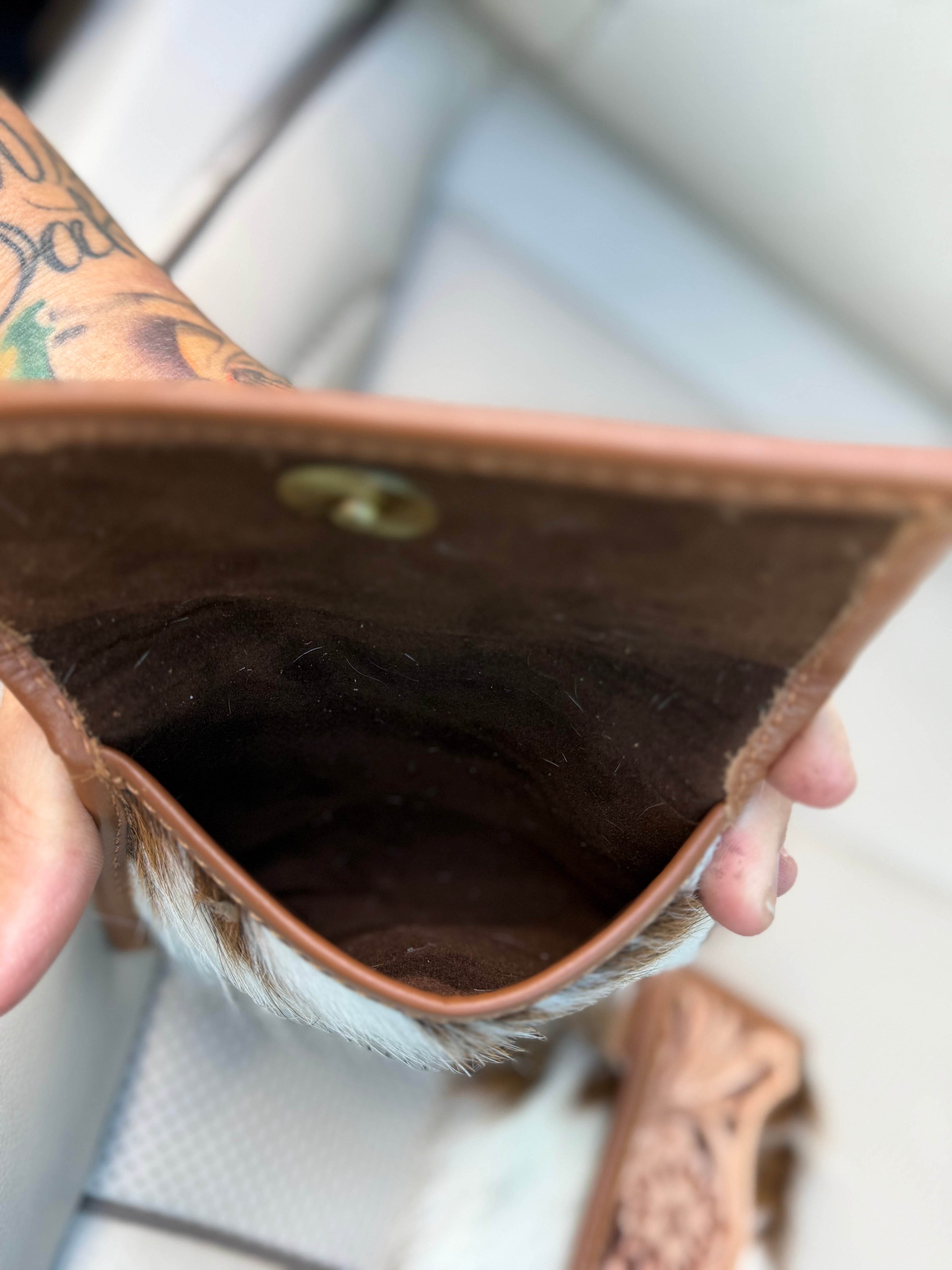Tooled leather Card holder