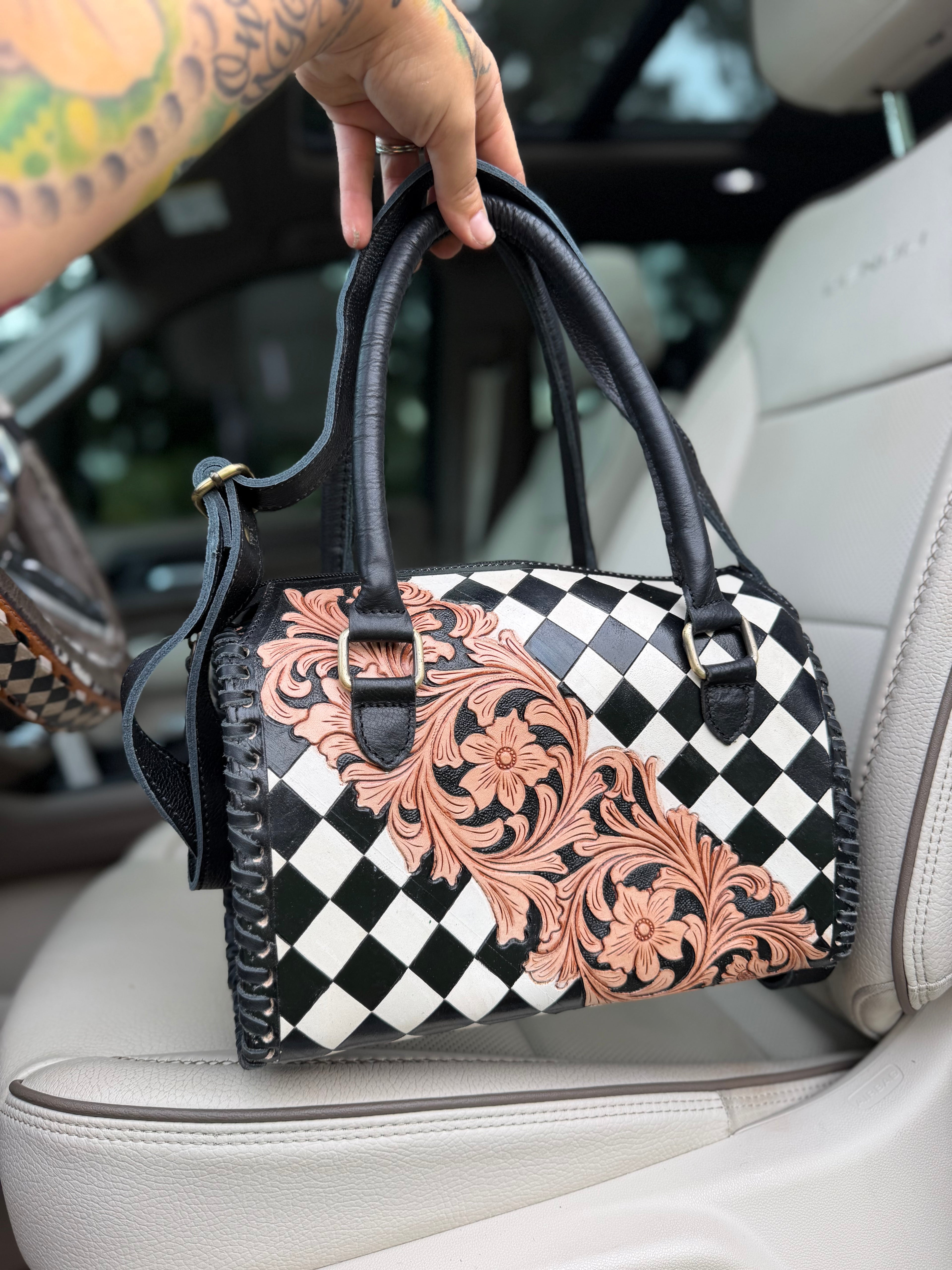 tooled leather speedy (M)