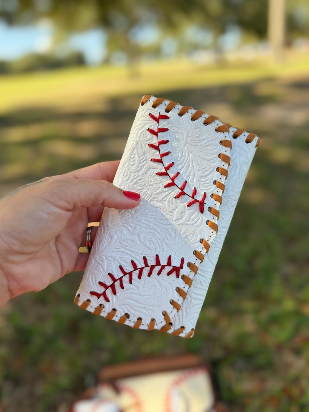 Baseball wallet - exclusively for The Painted Porches