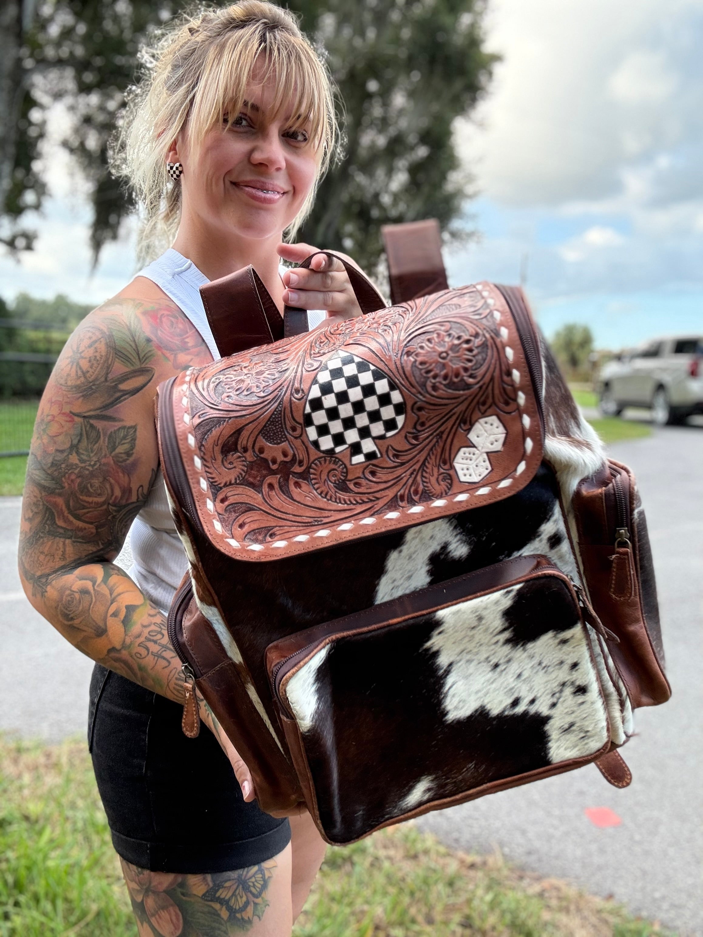 Bookbag spade