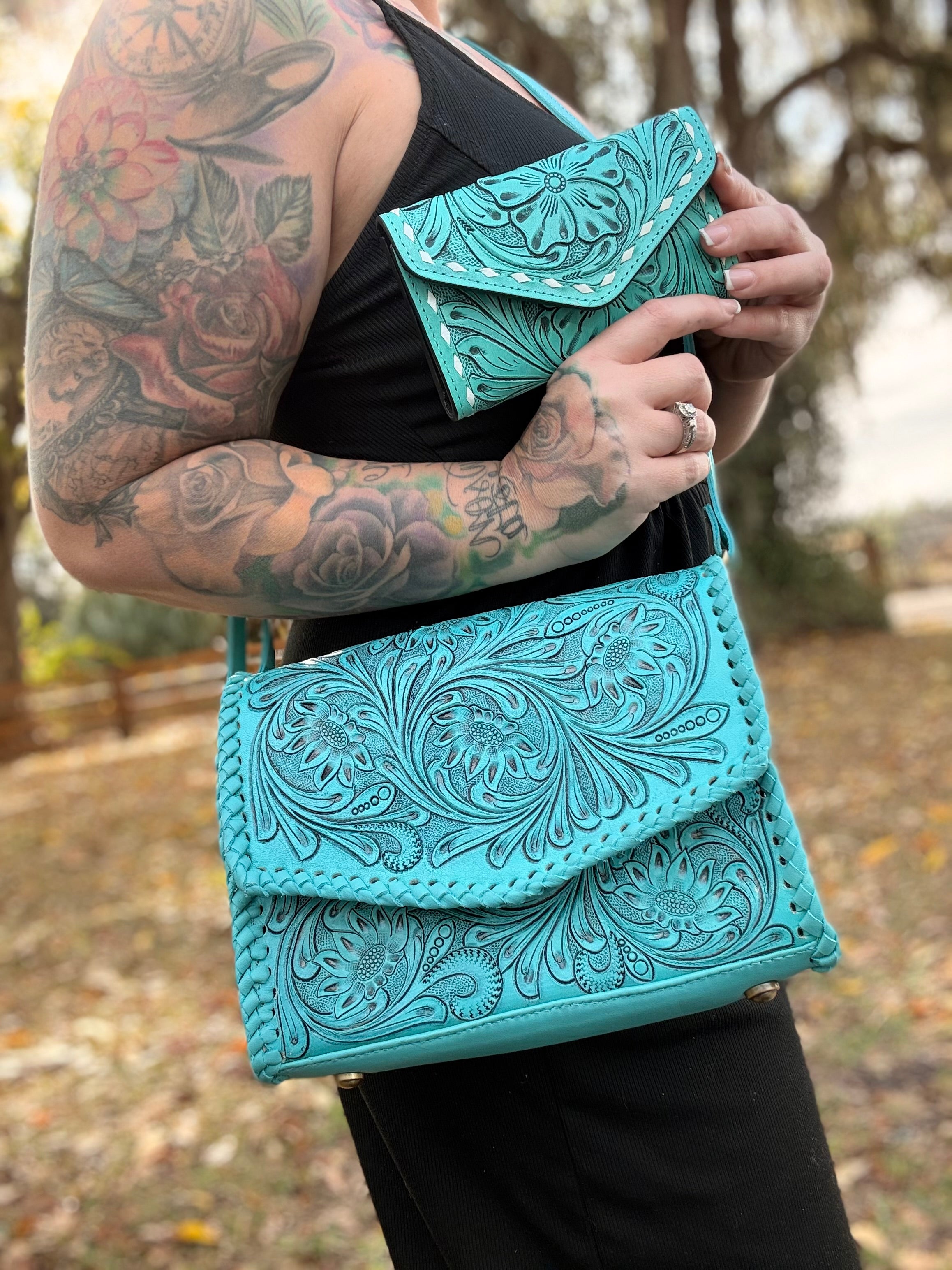 Wallet purse combo