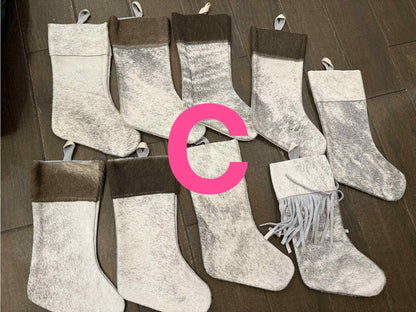 Cowhide stockings 16”