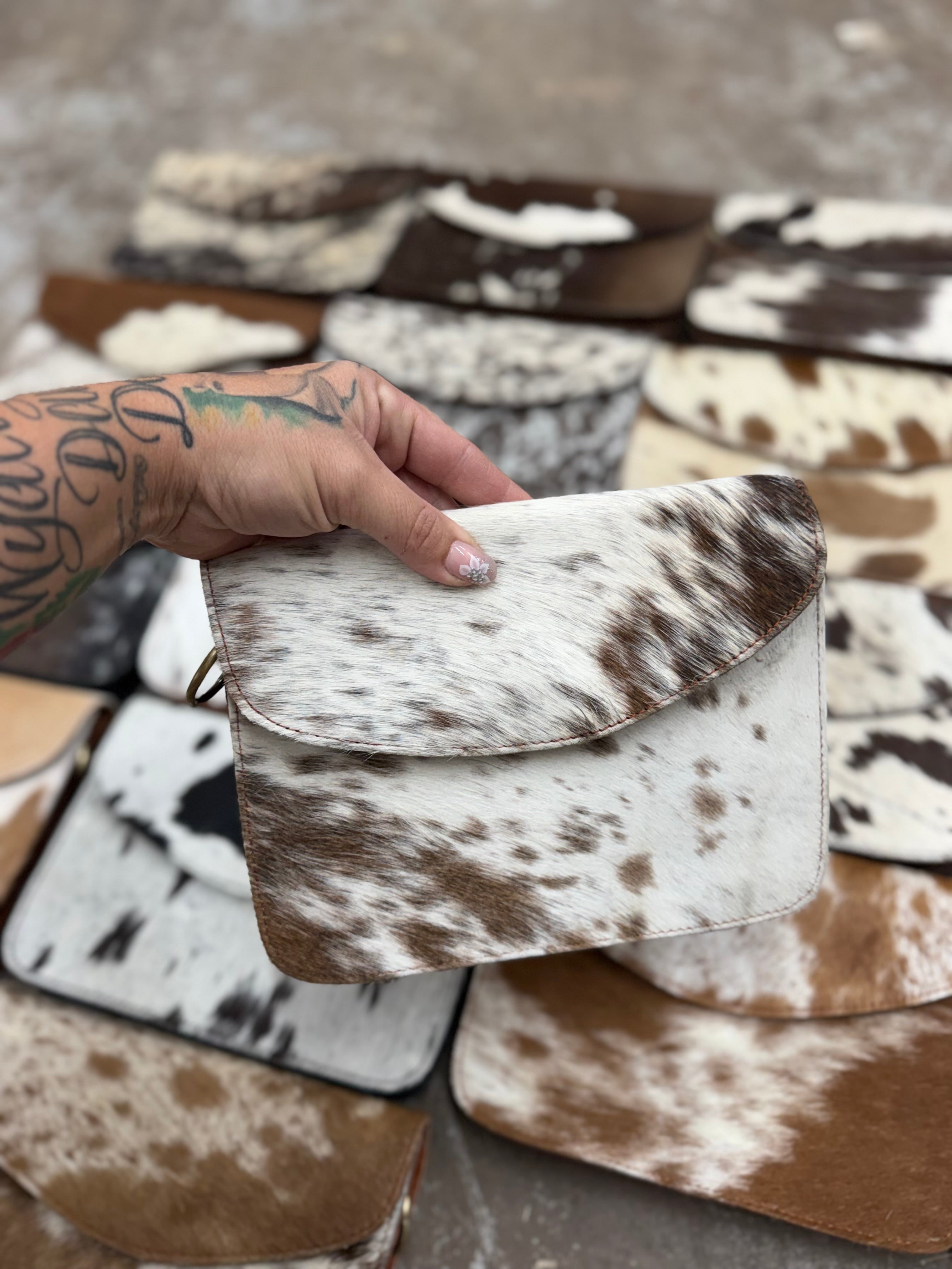 HALF OFF authentic cowhide CLEARANCE BAGS