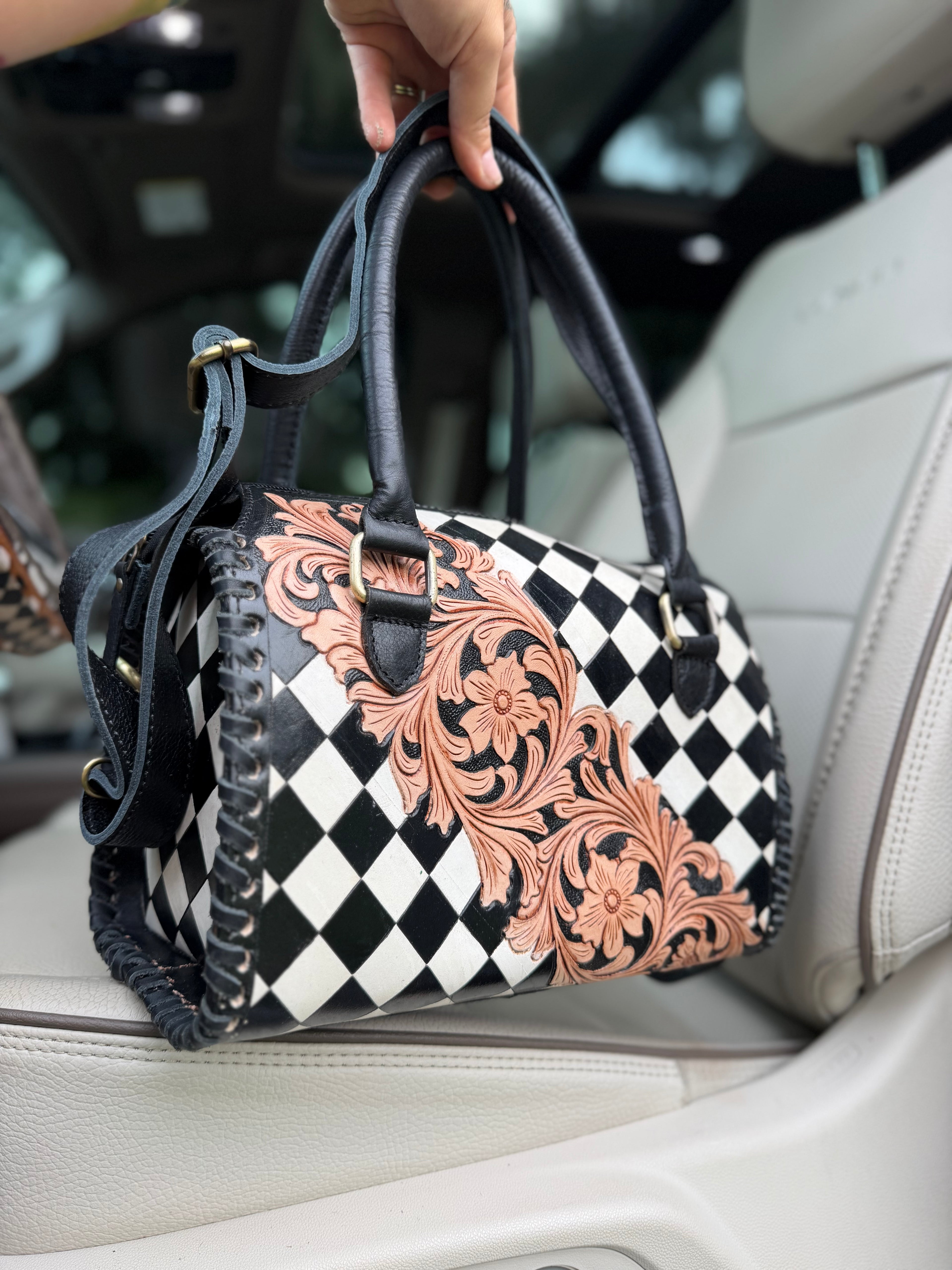 tooled leather speedy (M)