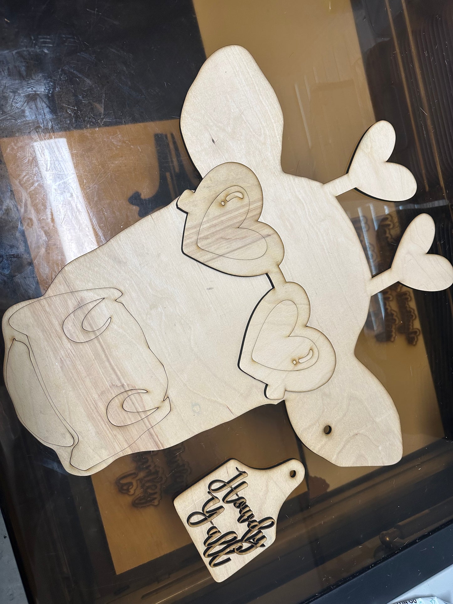 Valentine’s Day cow