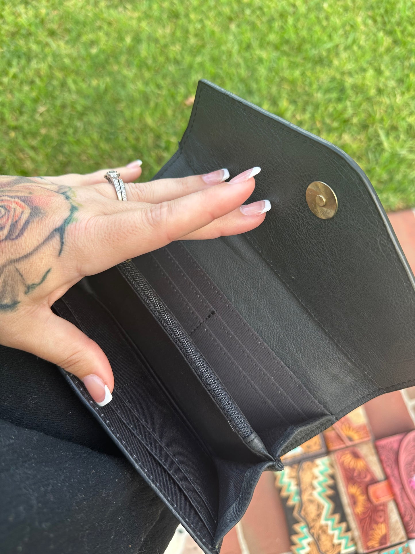 Cowhide wallet