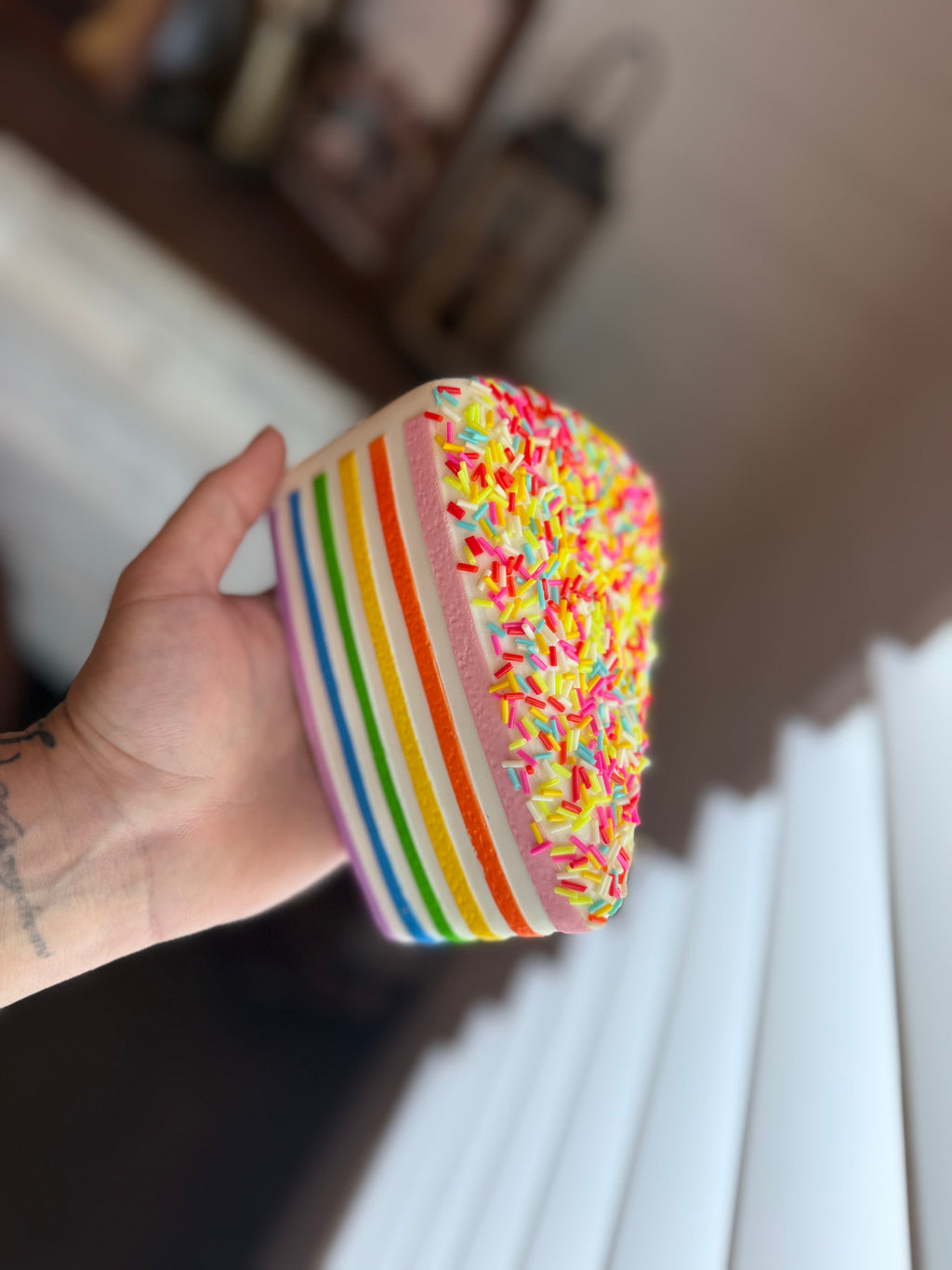 Squishy cake slice