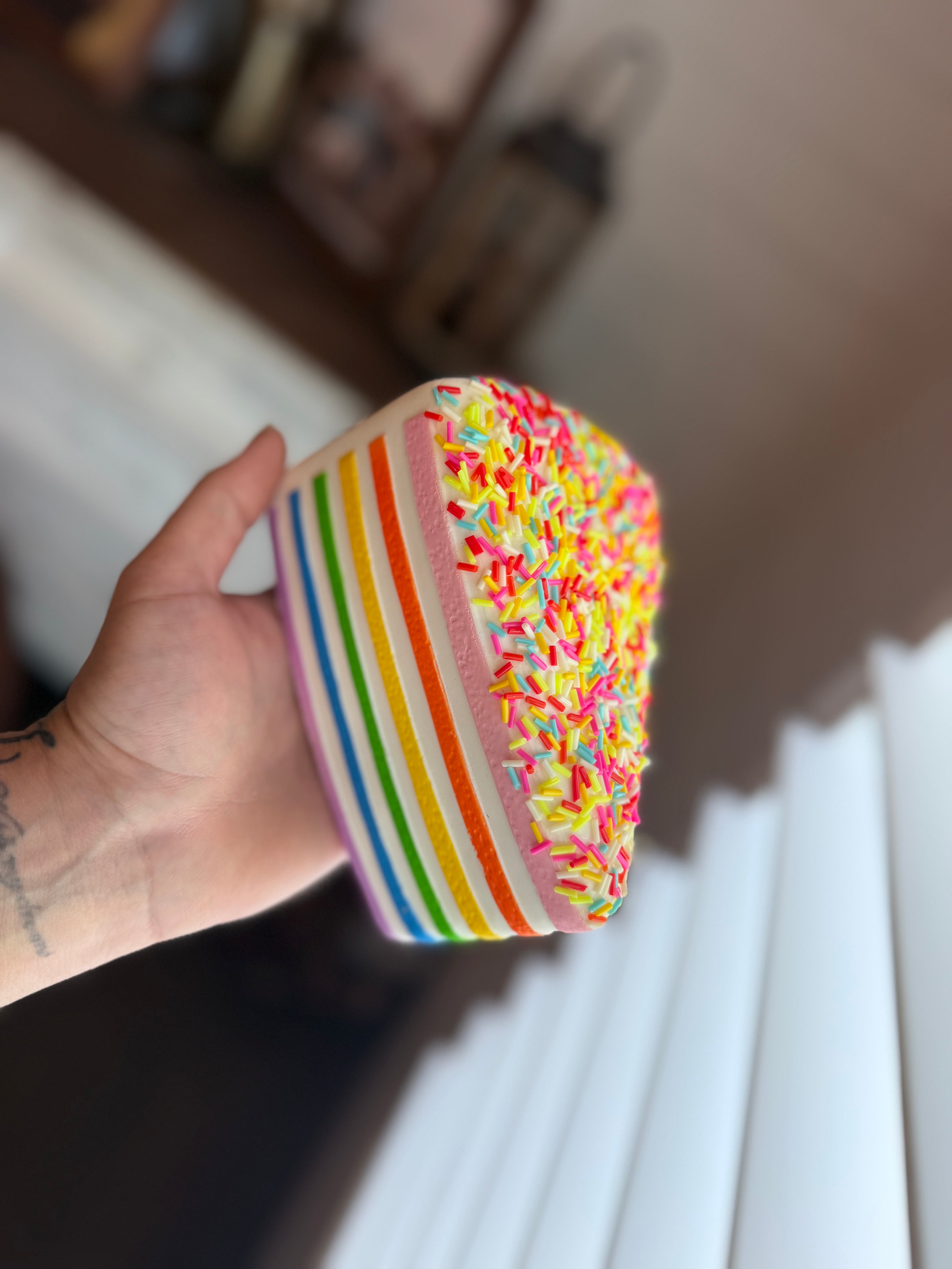 Squishy cake slice