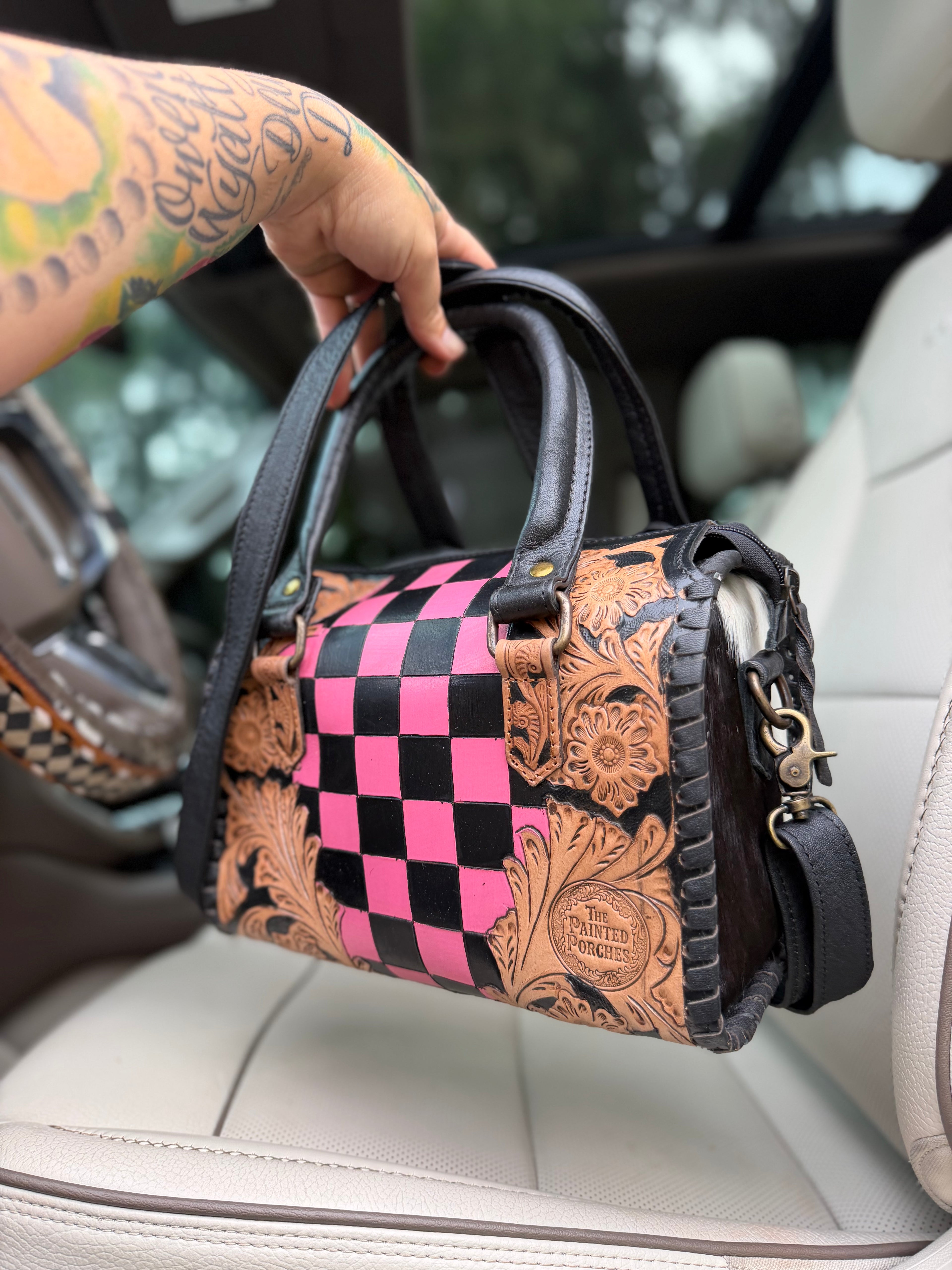 tooled leather speedy (M)