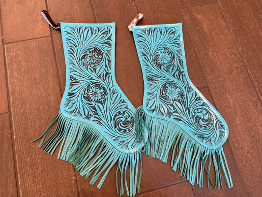 Reversible Cowhide Stockings