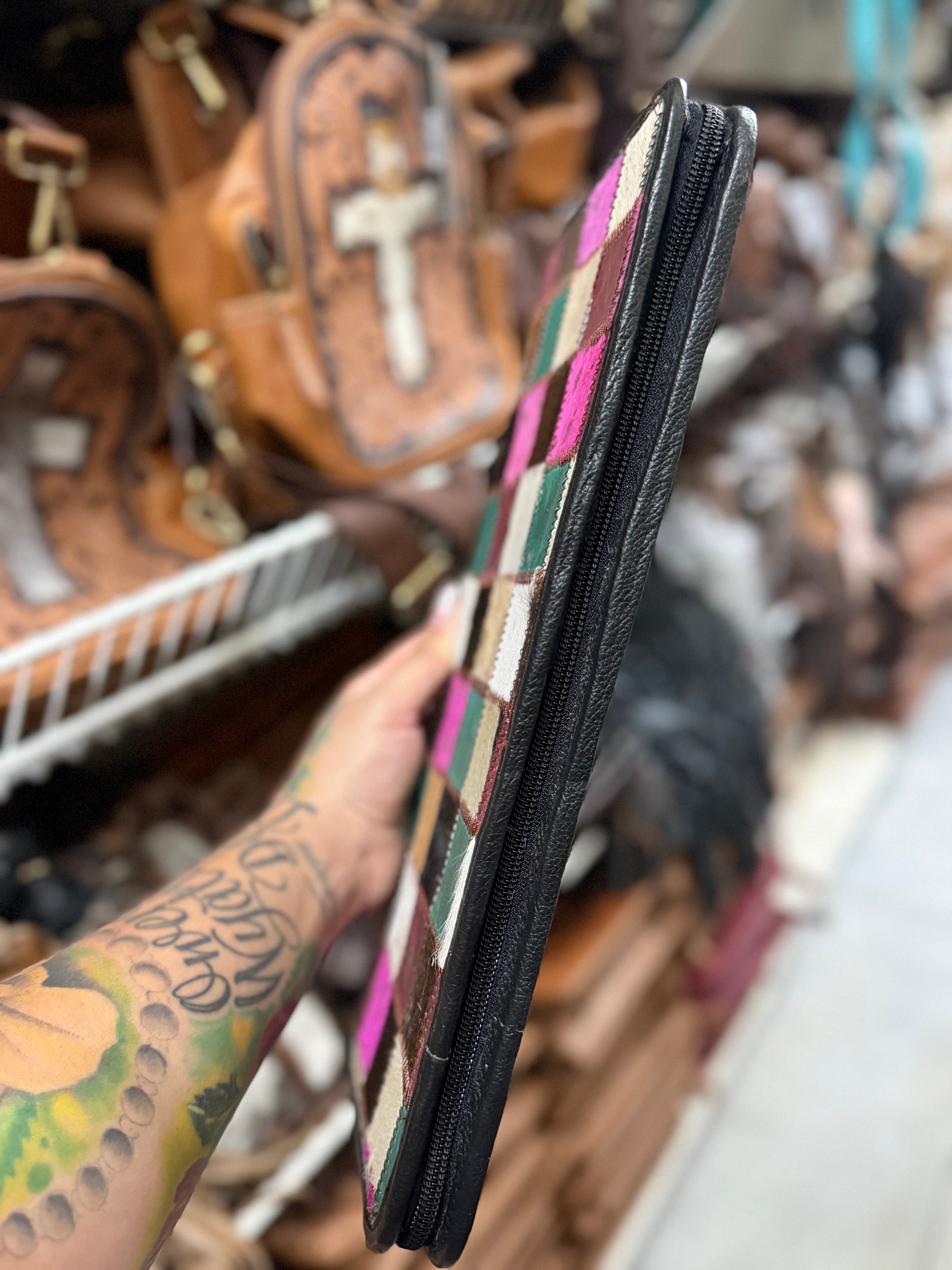 Jewelry case patchwork