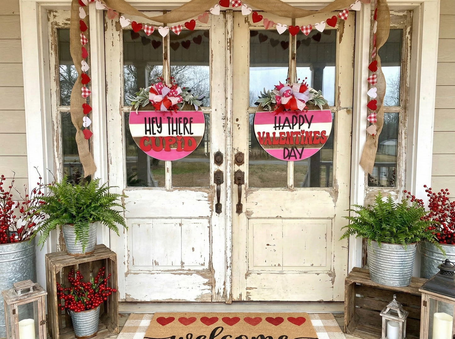 18” double door hanger