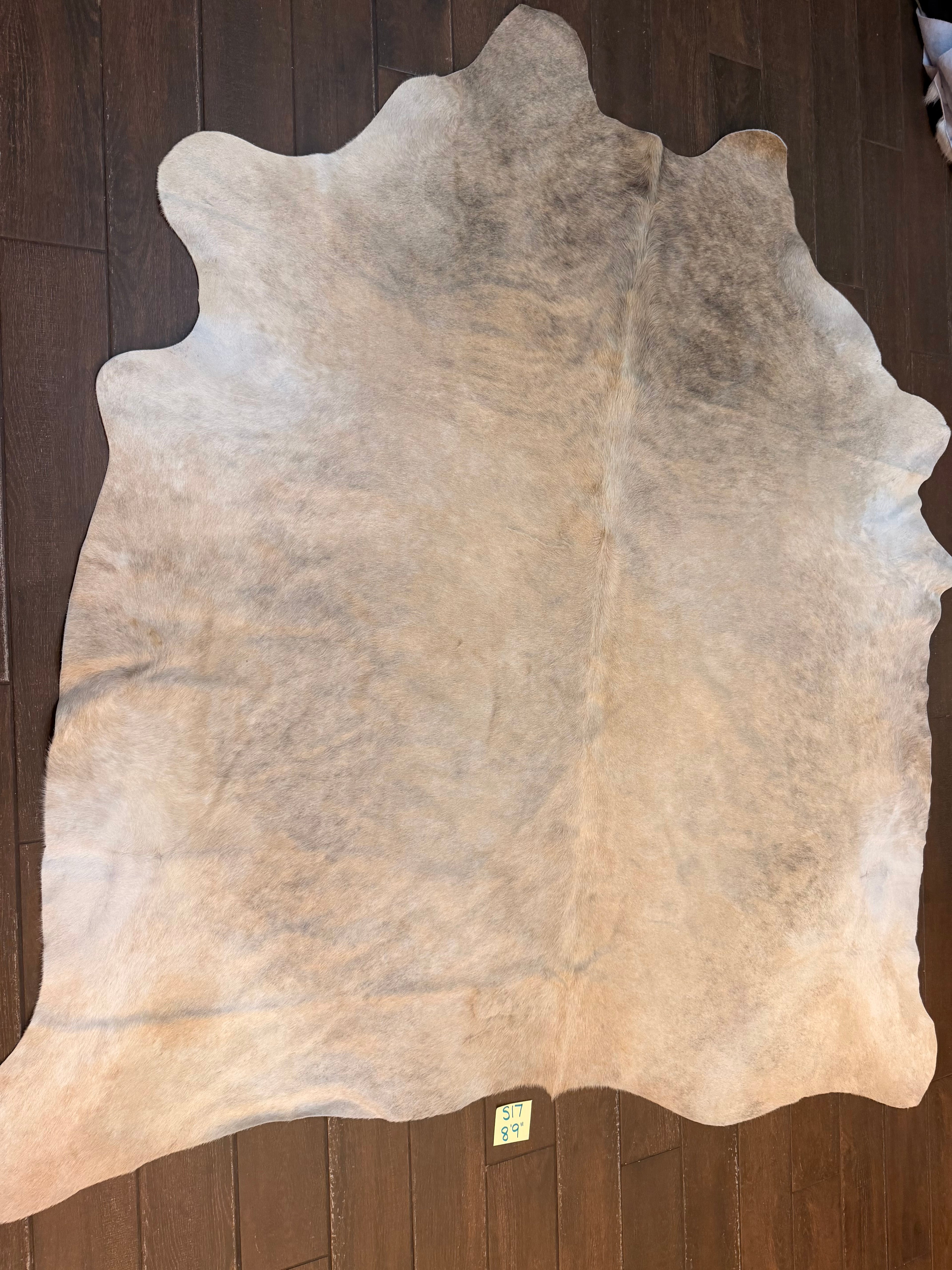 Full size cowhide (exotic)- # s17-8’9”