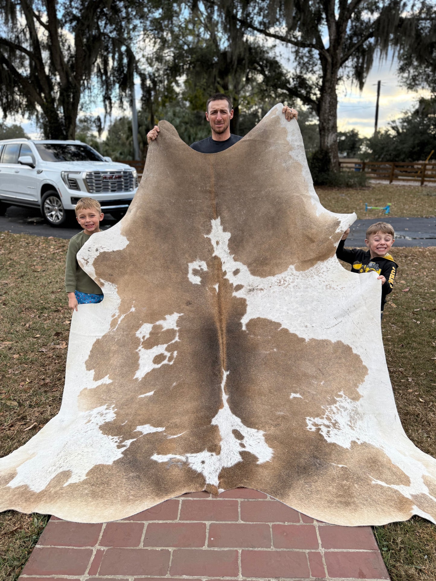 Exotic hide rug  9’6"