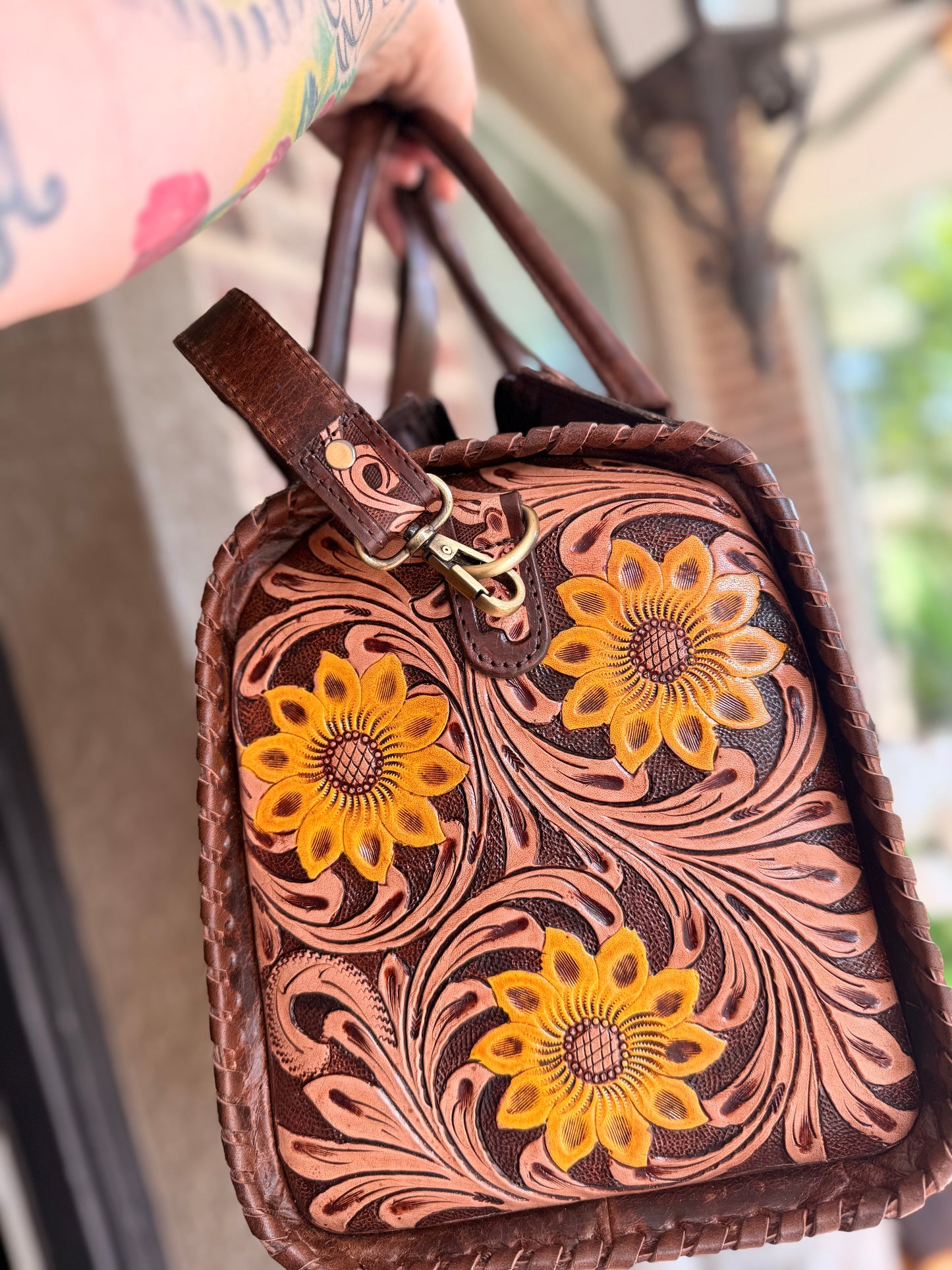 Sunflower speedy bag