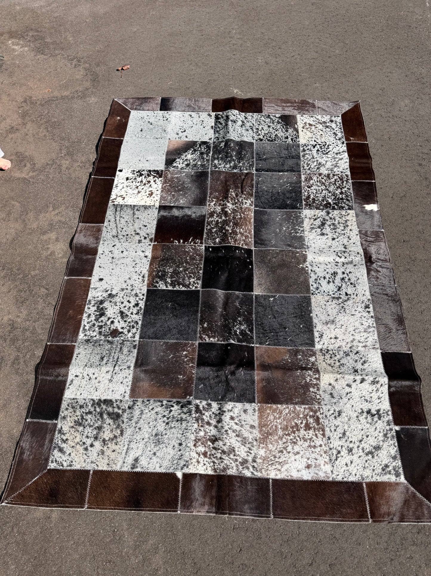 4x6’ patchwork rug